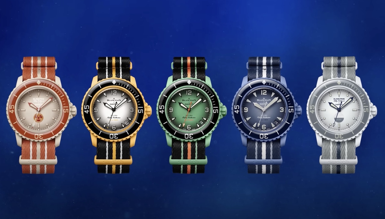 Swatch e Blancpain Lan am Rel gio em Homenagem ao Primeiro Rel gio